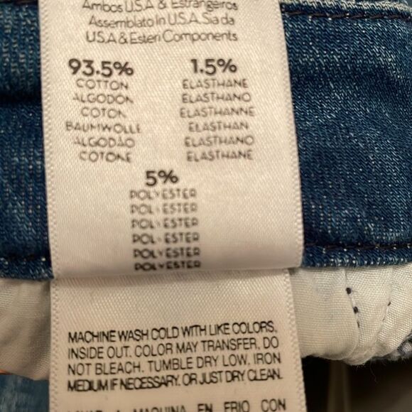 Mother The Looker Ankle Fray Brids of Paradise jeans - Picture 9 of 9